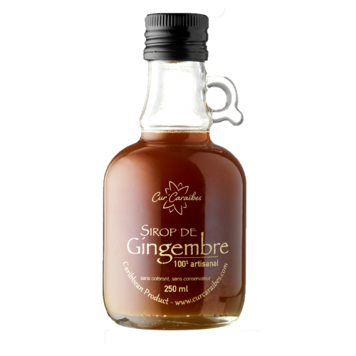 SIROP DE GINGEMBRE GUADELOUPE